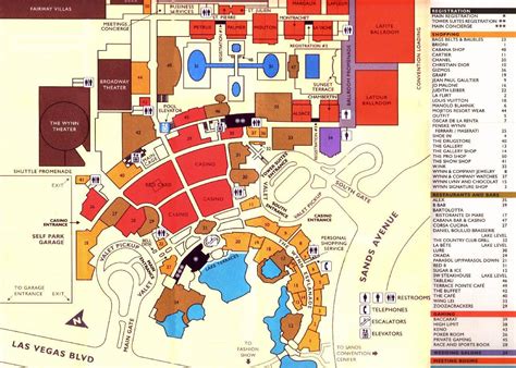 las vegas city center map